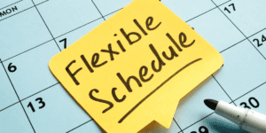 Flexible schedule