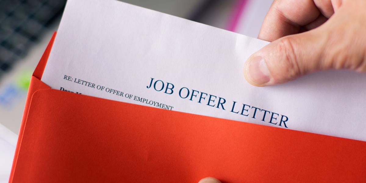 what should you not include in an offer letter