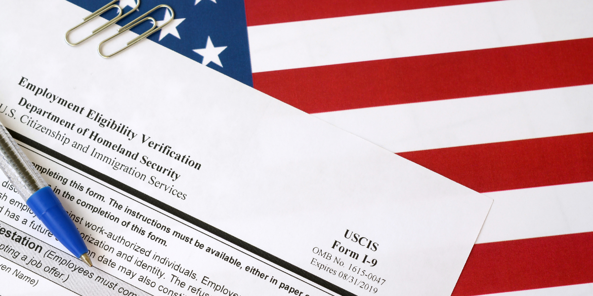 what is the new IRS form i-9?